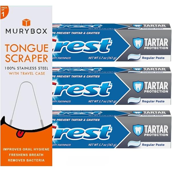 Amazon.com : Crest Tartar Protection & Anticavity Toothpaste with 