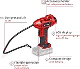Einhell 18V Cordless Tyre Inflator Air Compressor 11 bar Auto Shut-Off Solo view 3