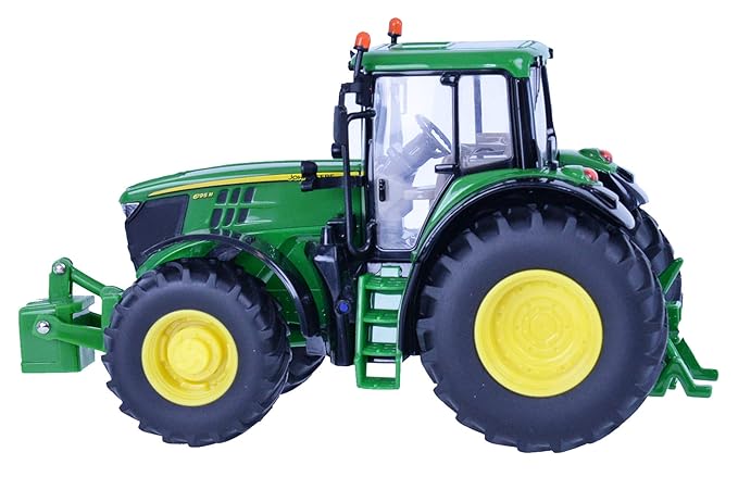 Britains 43150 Tomy John Deere-6195M Traktor-hochwertiges Fahrzeug für Kinder ab 3 Jahre zum Spielen und Sammeln, Mehrfarbig