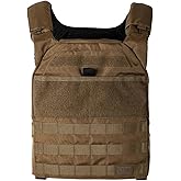 5.11 Tactical Unisex TacTec Trainer Weight Vest, Breathable Mesh Pads, Style 56693ABR, Kangaroo, One Size