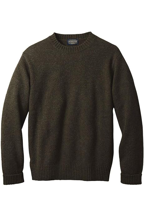 Fisherman Rib Irish Crew Neck Sweater 