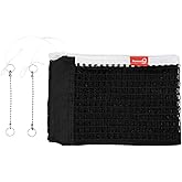 Sanung Table Tennis Net,C-Y2 Portable Ping Pong Table Thicken Replacement Net Impact Resistant for Any Standard Size Table,Black