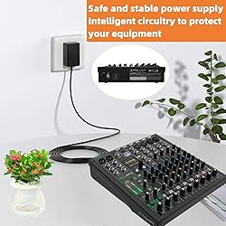 12V Power Adapter for Mackie ProFX10v3 ProFX6v3