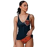 FOCO Women's Standard NFL Team Logo Ladies Bathing