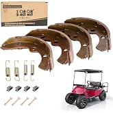 10L0L Golf Cart Brake Shoes for Club Car DS 1995-up, Precedent 2004-up, EZGO 1986.5-1995, for Yamaha G1 G2 G8 G9, OEM# 101823201 1011463 23364G1 27249G01