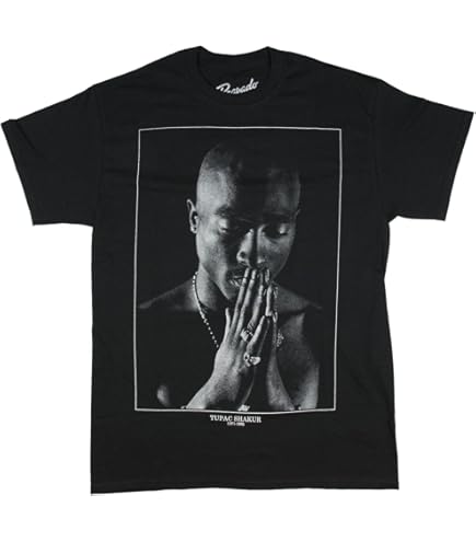 Tupac Shakur 2PAC (1971-1996) Licensed Graphic T-Shirt (XXX-Large
