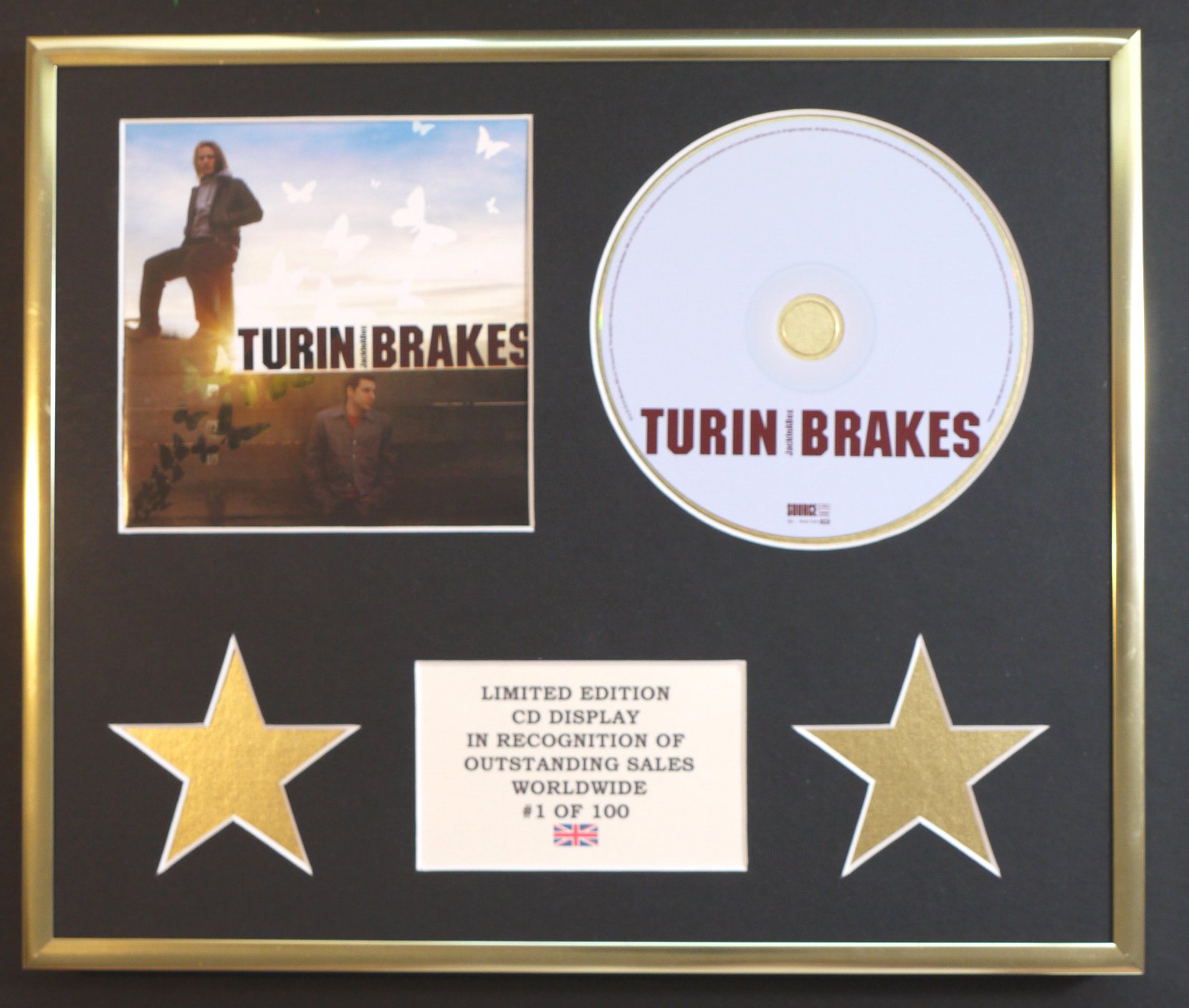 TURIN BRAKES/CD DISPLAY/LIMITED EDITION/COA/JACK IN A BOX