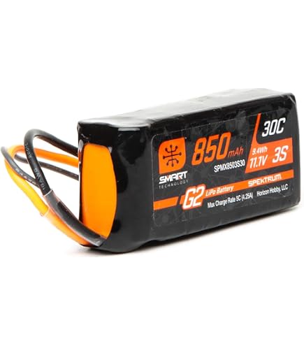Batería LiPo Inteligente Spektrum – 11,1V 3200mAh 3S 30C – Con Conector IC3 – Para Modelos RC De Alto Rendimiento