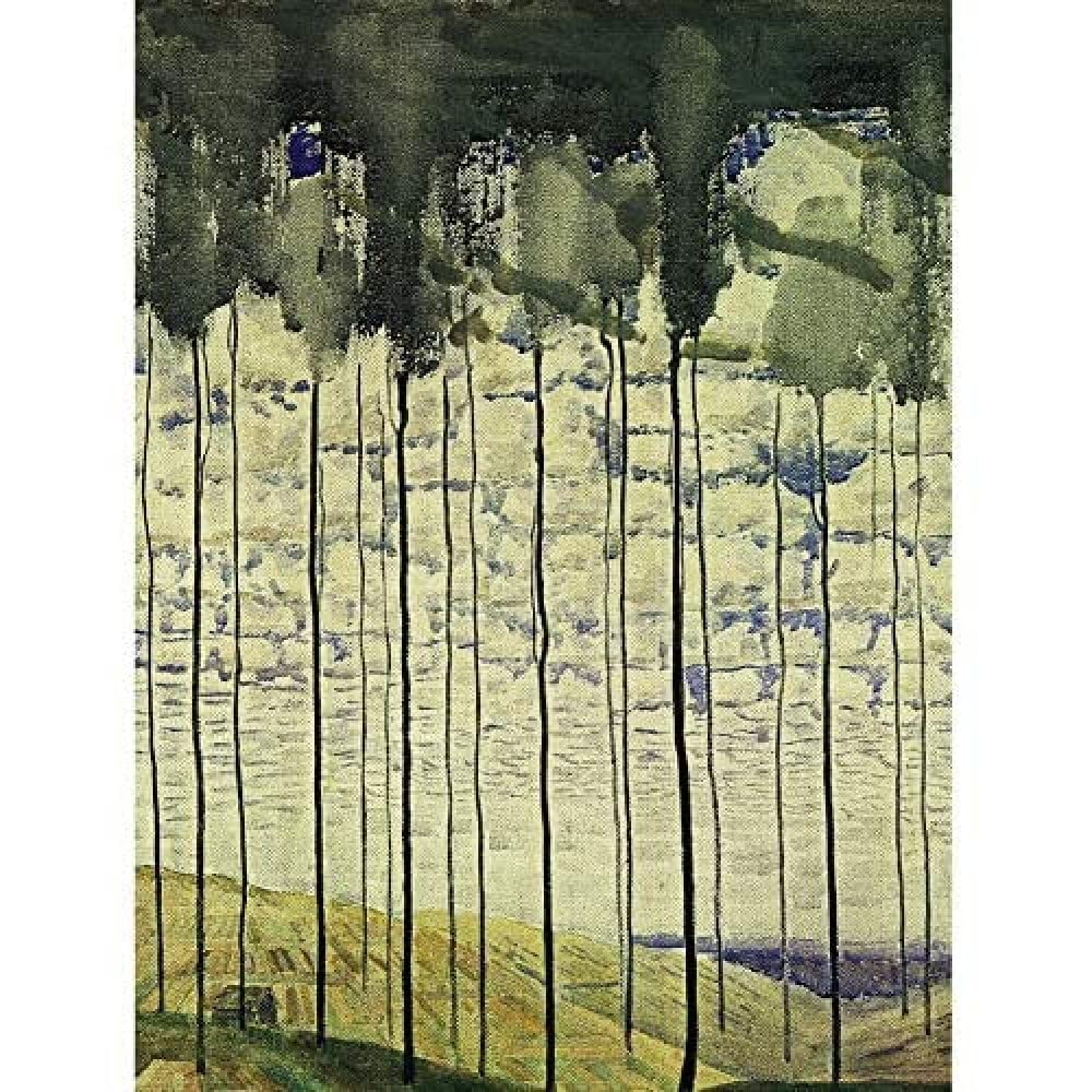Ciurlionis Summer Symbolist Landscape Painting Art Print Canvas Premium Wall Decor Poster Mural