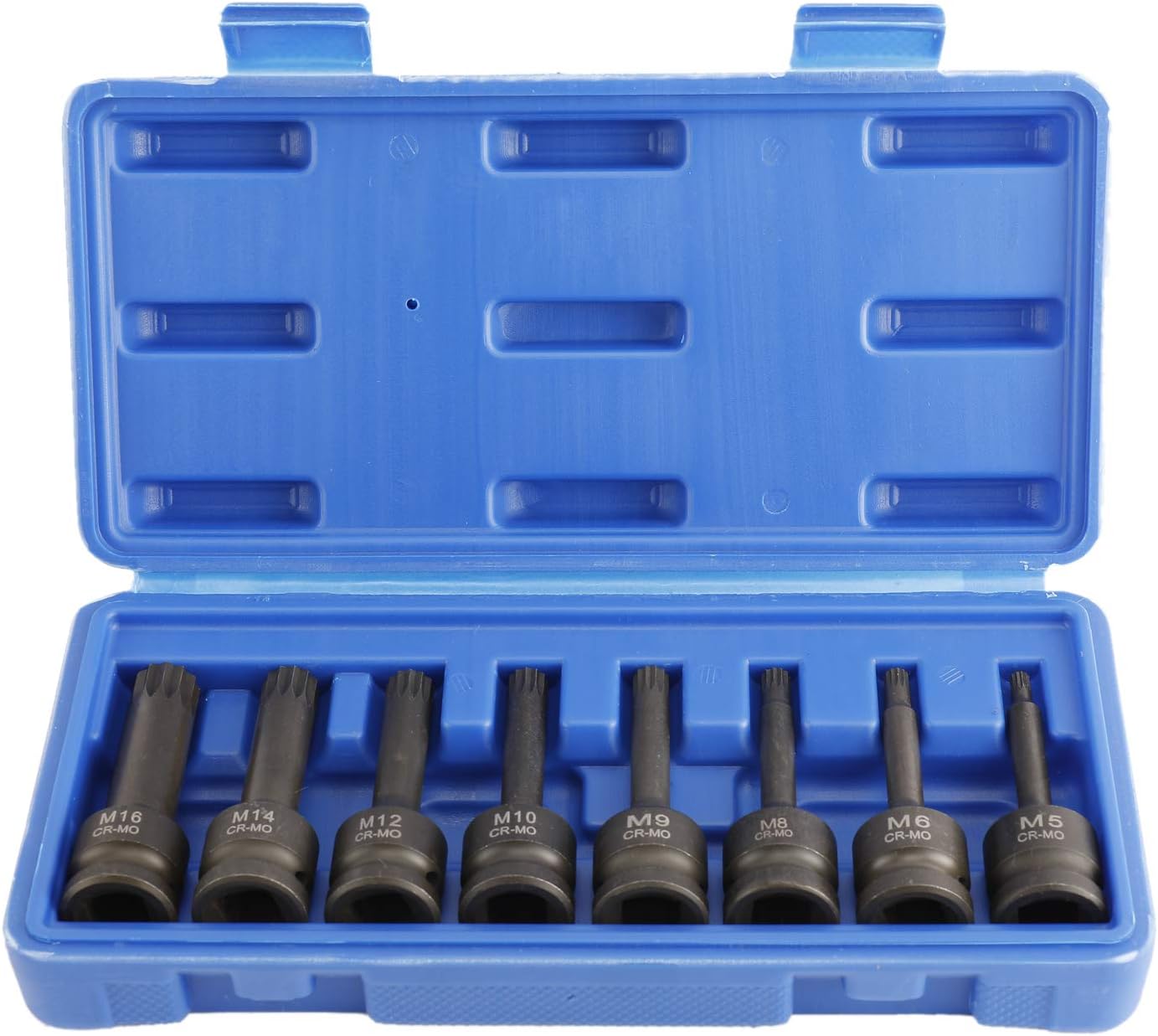 HighFree 8 Piece 1/2 inch Drive XZN Triple Square Spline