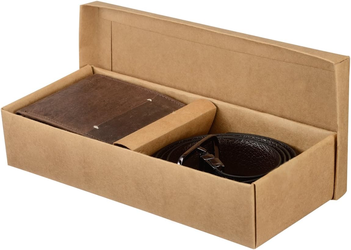 Teakwood Stylish Wallet And Belt Gift Set Combo For Men