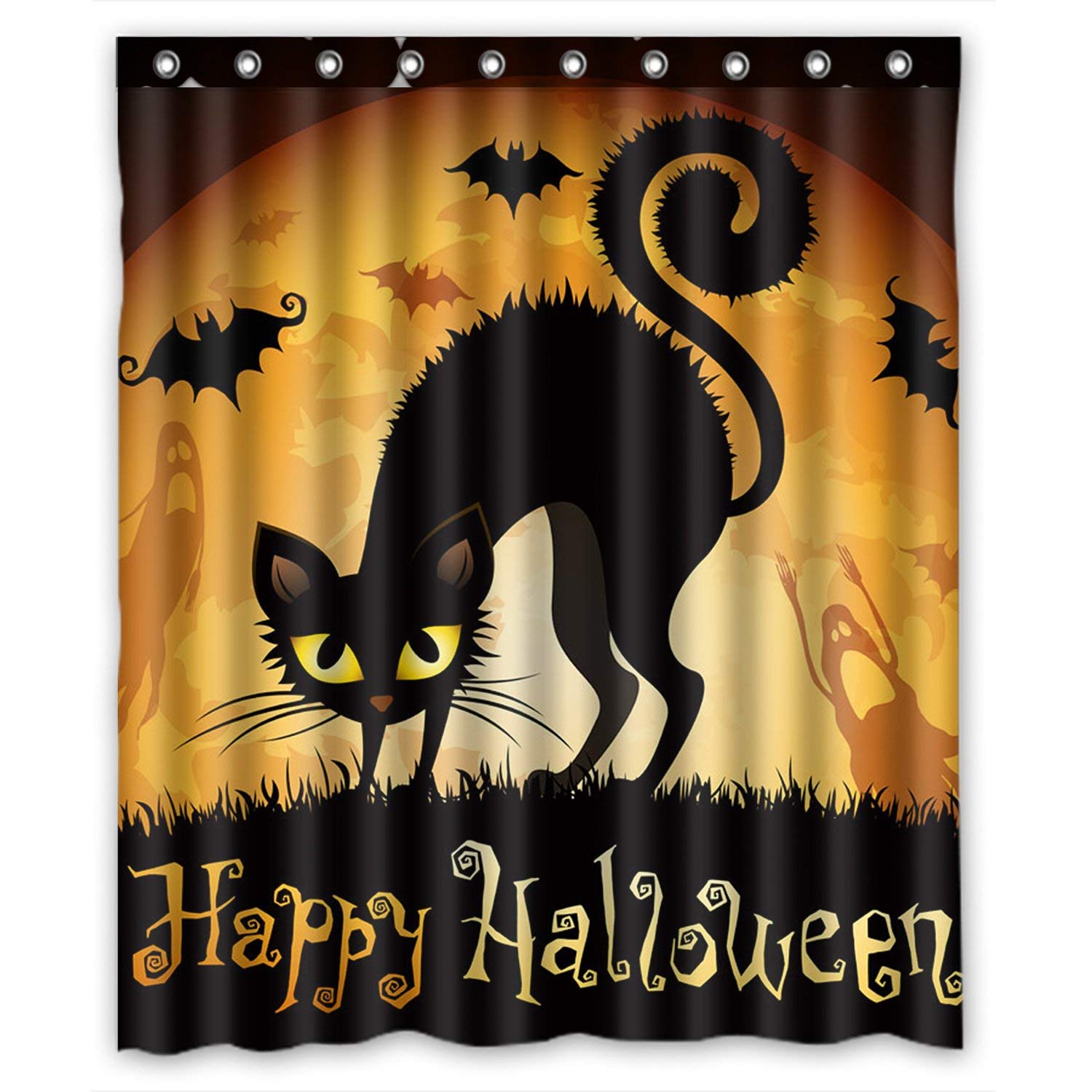 Halloween Shower Curtains - Funtober