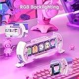 Divoom Times Gate WiFi Pixel Art Display 128x128 IPS Clock Pink view 4