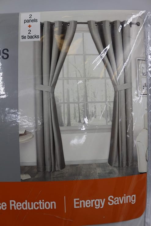 Amazon Com Silk Home Blackout Curtains 2 Panels Harmony Beige