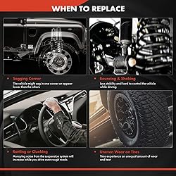 A-Premium 2PCS Front Suspension Coil Spring Set