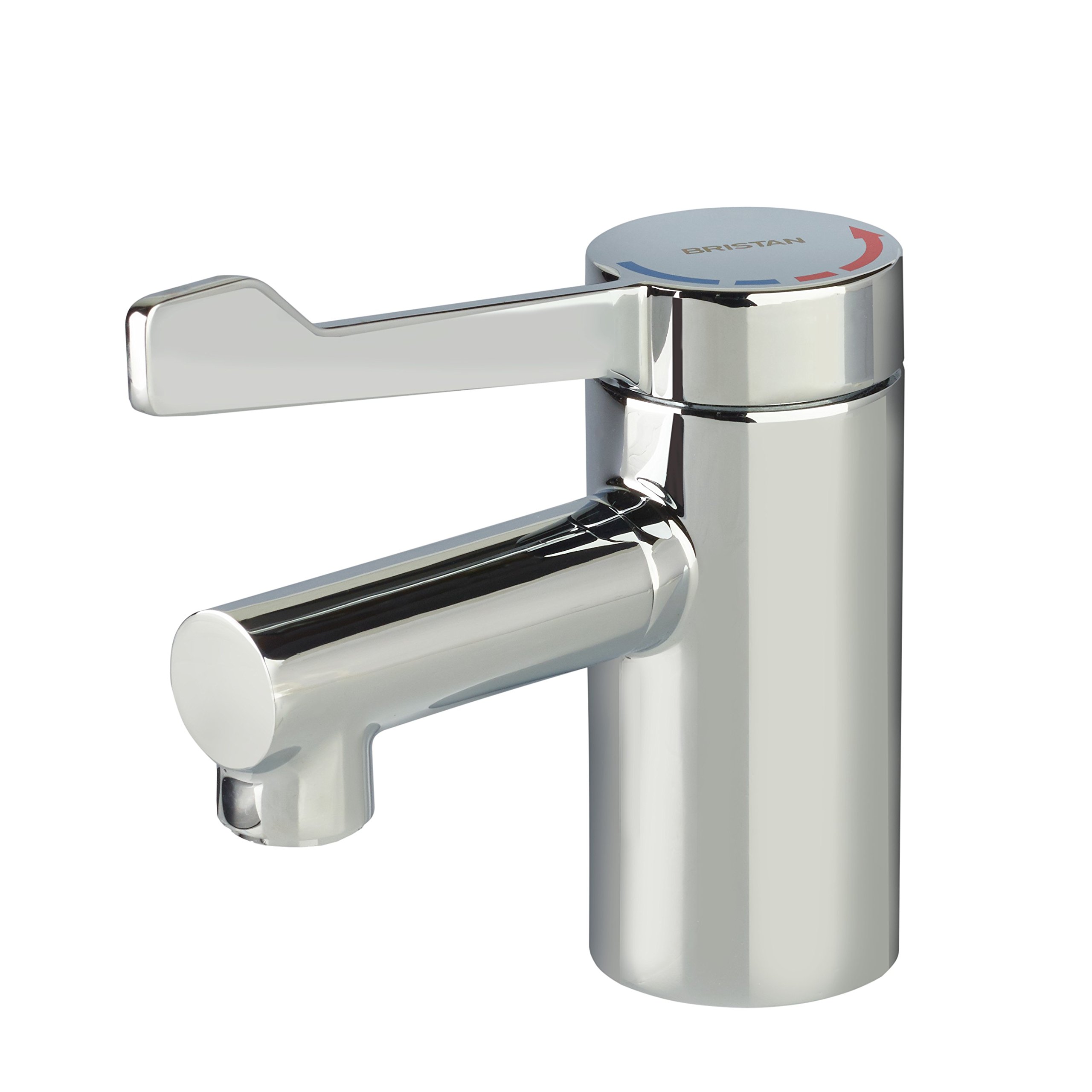 Bristan SOLO2-T3LL Solo 2 Basin Mixer with Long Lever and Copper Tails, Chrome
