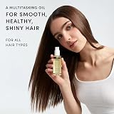 OUAI Hair Oil Travel Size 13ml Heat Protectant Frizz Shine Color Safe view 2