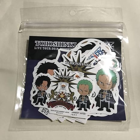 Amazon Co Jp 東方神起 One Piece ステッカーセット Tomorrow ワンピースコラボグッズ ホビー 通販