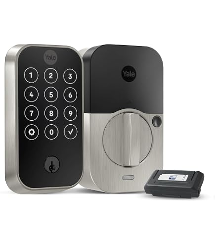 Yale Assure Lock 2 Touch Deadbolt, Lifetime Brass Keyed Smart Lock
