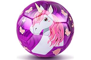 Champhox Soccer Ball Kid Ages 3 4-6 6-8 8-12 Outdoors Indoor Sports Recreation Soccer Ball for Toddlers Girls Boys Child Christmas Birthday Gifts