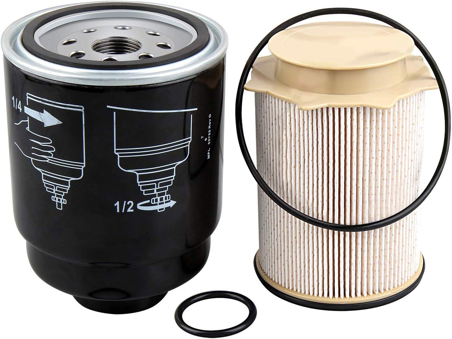 6.7 Cummins Fuel Filter Water Separator set Replacement for