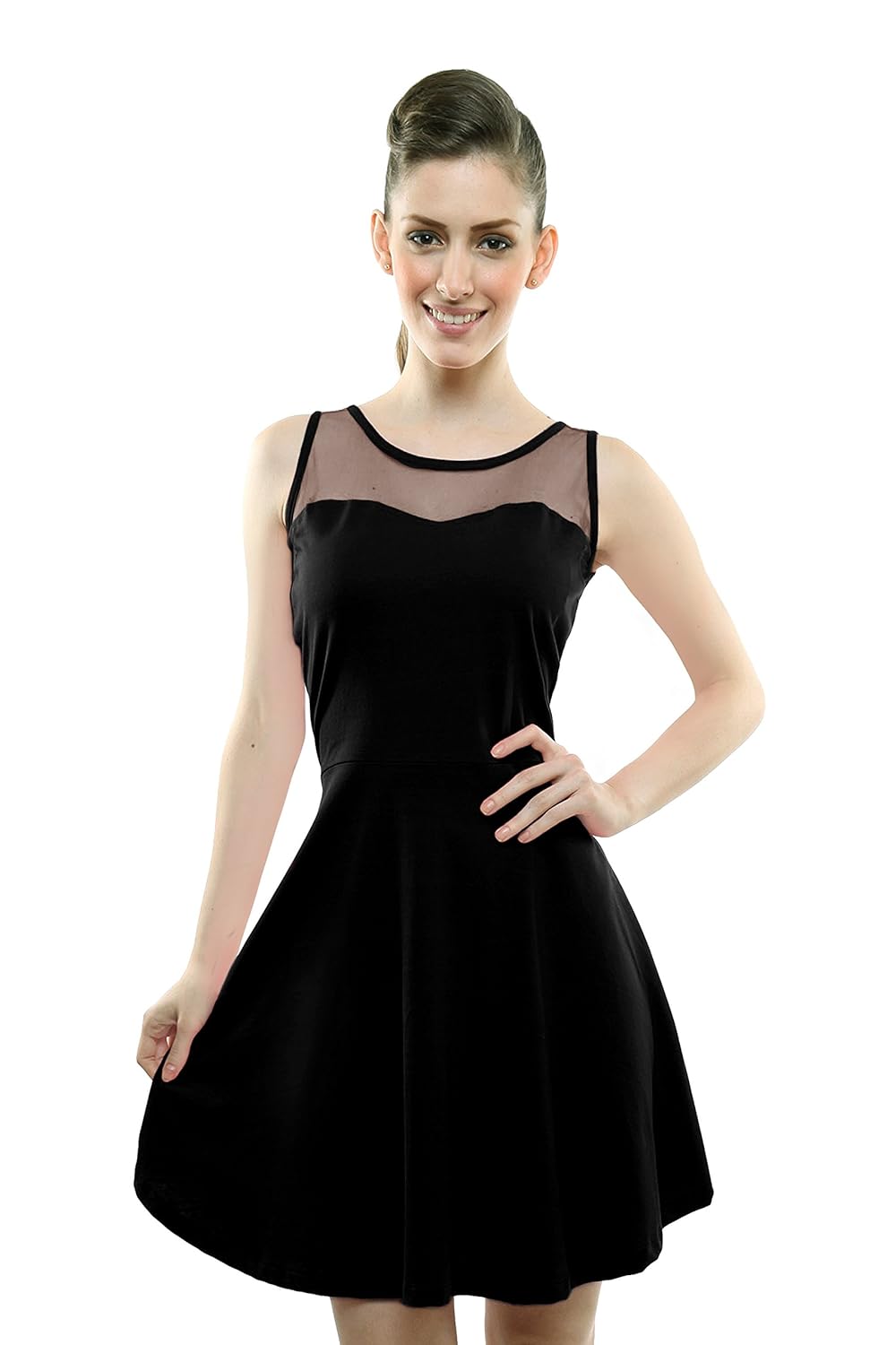 miss chase women's cotton skater dress