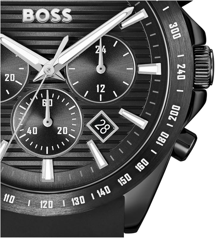 Montre Chronographe à Quartz pour Homme Collection Strike Chrono avec Bracelet en Acier Inoxydable ou en Silicone