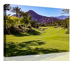 Beautiful Fairway At Indian Wells Golf Course Wall