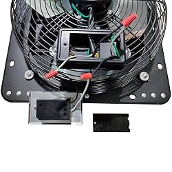 VENTISOL 12 Inch Shutter Exhaust Fan With Variable