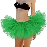 Tutus for Women Adult, 5 Layered Fluffy Dance Ballet Bubble Skirt, Tutu Skirts for Women, Fluffy Tulle Short Skirts