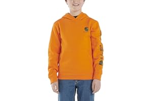 Carhartt Kid's CA6272 Long-Sleeve Graphic Sweatshirt - Boys