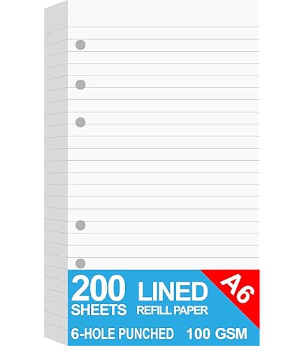 Extra Discussion Pages For Classic Size Meeting Manager - 50 Sheets, 5.5x8.5", 7-Hole Punched For Franklin Covey - View #11