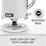 Breville Curve Electric Kettle 1.7 L 3KW White Chrome VKT117 view 4