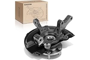 A-Premium Front Left Steering Knuckle & Wheel Bearing Hub Assembly Compatible with Mitsubishi Outlander 2007-2018, Outlander Sport 2011-2017, Driver Side