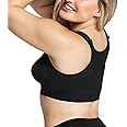 Leonisa Front Closure Posture Corrector Full Coverage Bra - Wireless Back Support Bras for Women
