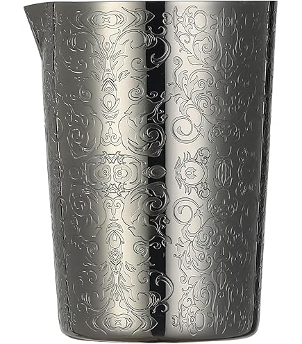 Bicchiere Per Cocktail In Acciaio Inox | Mixing Glass Per Bar | Conservazione Calore | 243g - Foto 14