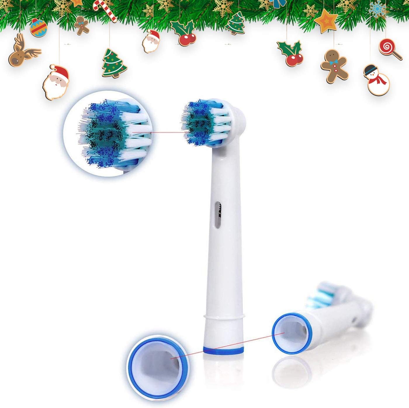 genkent Replacement Toothbrush Heads Compatible with Oral B Braun - Image 5