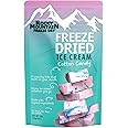Freeze Dried Ice Cream - Vanilla, Strawberry, Chocolate, Cookies, Cookie Dough, Birthday Cake, Cotton Candy - Rocky Mountain Artisan Crafted Freeze Dried Ice Cream with Simple Organic Ingredients (1 OZ, Cotton Candy)