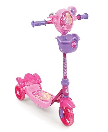 barbie three wheel scooter