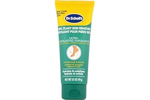 Dr. Scholl's Ultra Exfoliating Foot Cream, Hydrates and Exfoliates Extremely Dry Skin, 100 grams