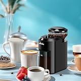 Wancle Electric Burr Coffee Grinder 28 Grind Settings 12 Cup Capacity view 7