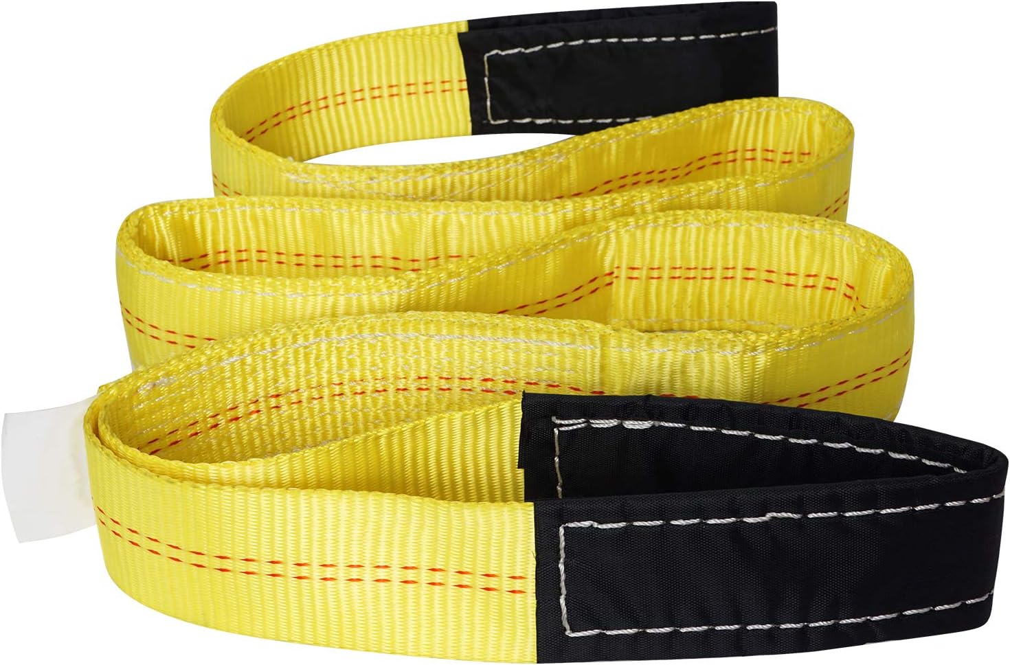 Lift Sling Webbing Straps Robbor 2 inch 7 Foot Tree Saver Winch Straps 13,000 Lbs Lift Sling w/Reinforced Eyes Heavy Duty Recovery ATV UTV Tow Straps 2 PK: Home Improvement