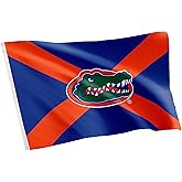 Desert Cactus University of Florida Flag UF Gators Banner 100% Polyester Indoor Outdoor 3x5 feet Flags (Design X)