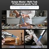 Sondiko S901 Kitchen Blow Torch Refillable with Safety Lock Adjustable Flame view 4
