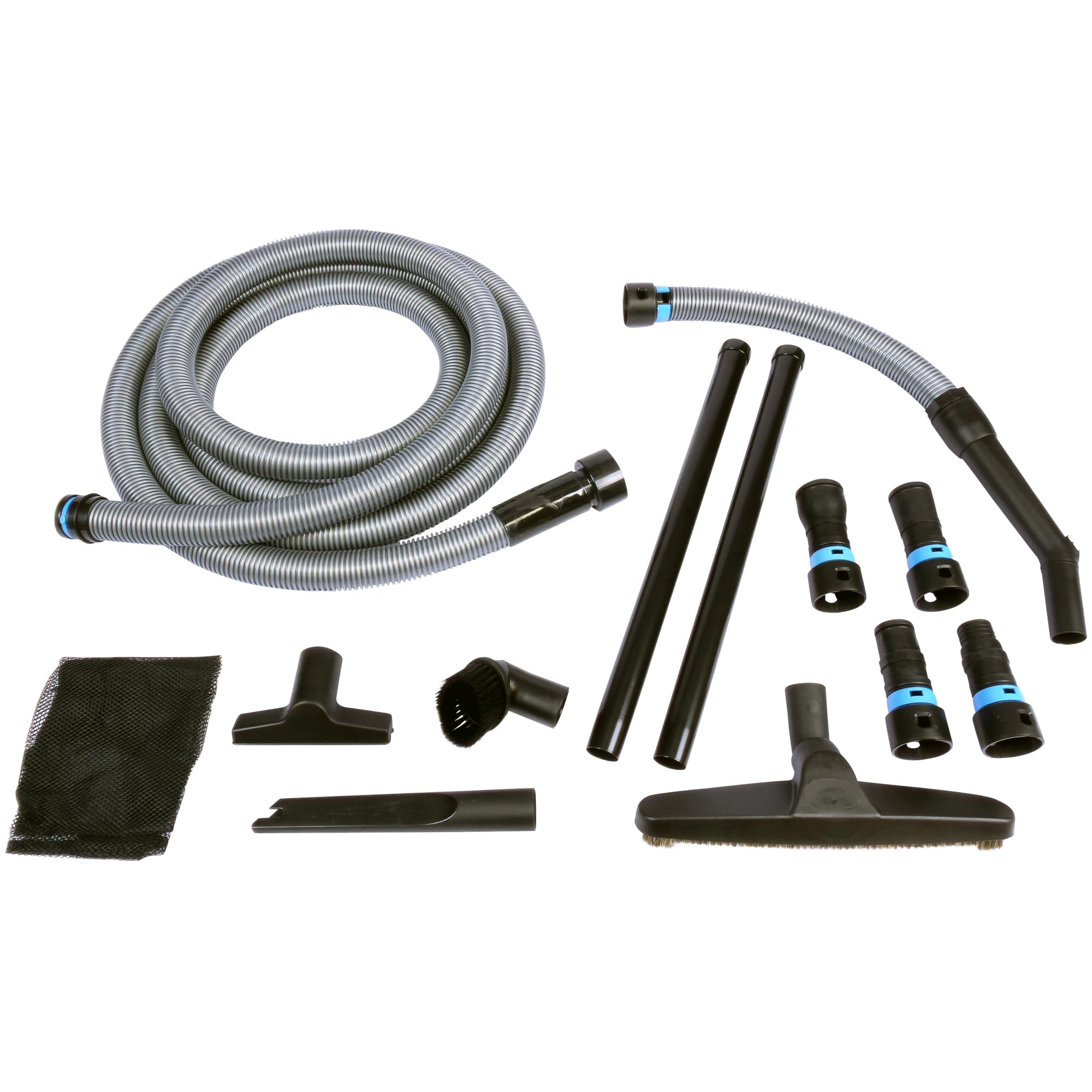 Haga clic rápido en el conjunto del adaptador de recolección de polvo de herramientas eléctricas de múltiples marcas y accesorios de aspiradora de limpieza completa con 16 pies. Manguera para el hogar y comprar aspiradoras húmedas/secas