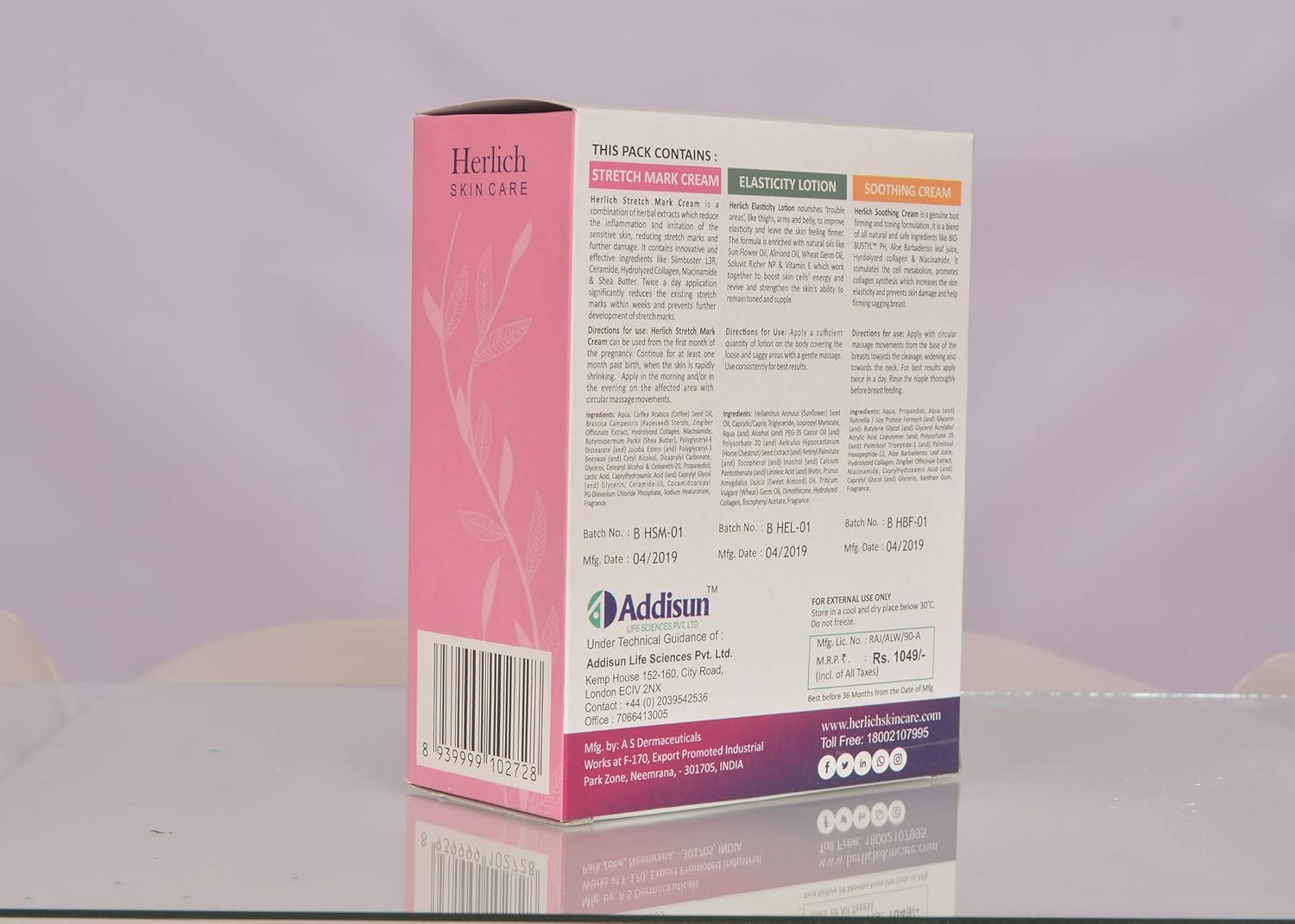 herlich stretch mark cream