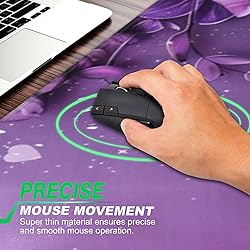 AQQA Cute Purple Butterfly Extra Large 3XL Gaming