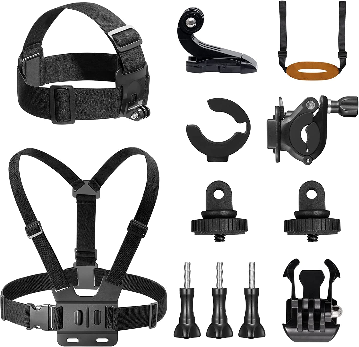 AKASO Action Camera Jet Ski Kit Compatible EK7000/ EK7000 Pro/Brave 4/ Brave 4 Pro/Brave 7 LE/Brave 7/ V50X/ V50 Pro/ V50 Elite, and Most Other Brands Action Cameras