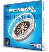 Winmau Plasma Dartboard Light Ice White 360° LED Surround Ring view 6