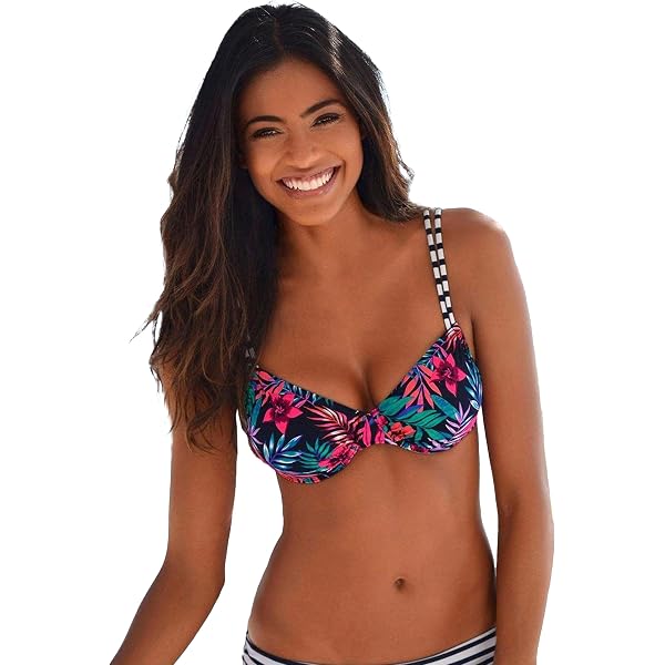 Amazon.com: LASCANA Classic Bikini Bottom for Women, Mixed Print